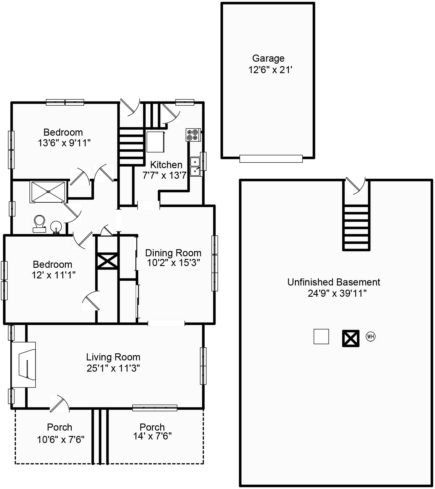1448 Forest Avenue, Decatur, IL Floorplan